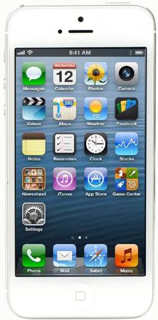 Смартфон Apple iPhone 5 32Gb White & Silver - Кушва